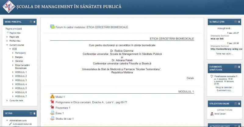 Program de învățământ la distanță pentru doctoranzi Program de învățământ la distanță pentru doctoranzi