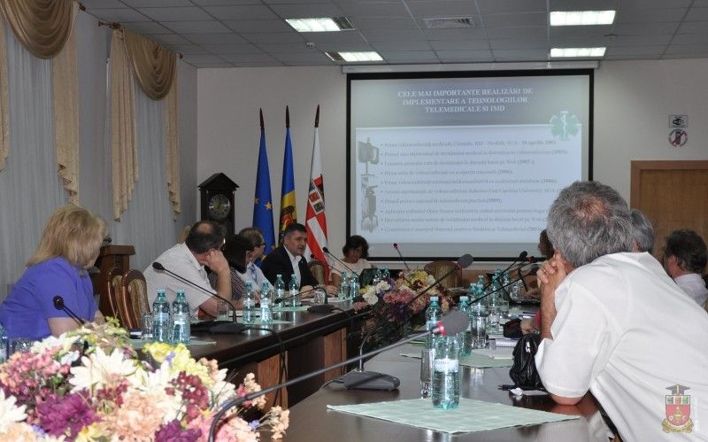 O delegaţie OMS a vizitat IP USMF "Nicolae Testemiţanu" O delegaţie OMS a vizitat IP USMF "Nicolae Testemiţanu"